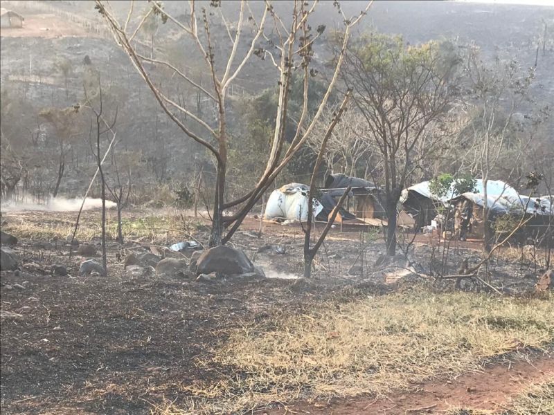 Amambay encabeza lista de incendios con 623 focos activos