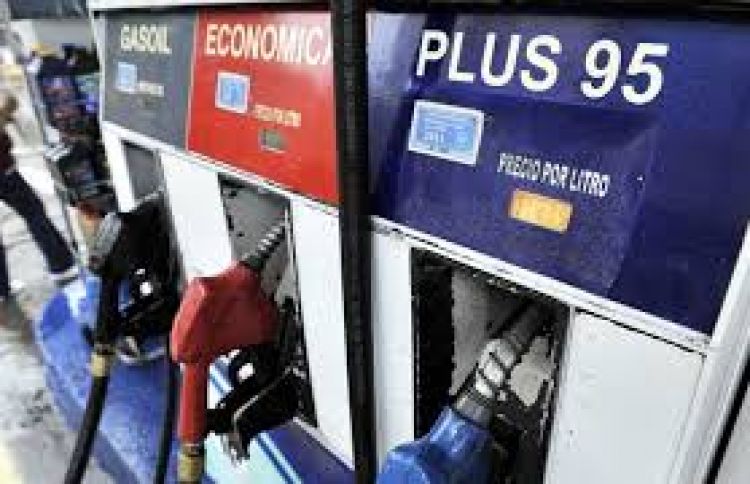 Combustibles vuelven a subir desde hoy G. 400