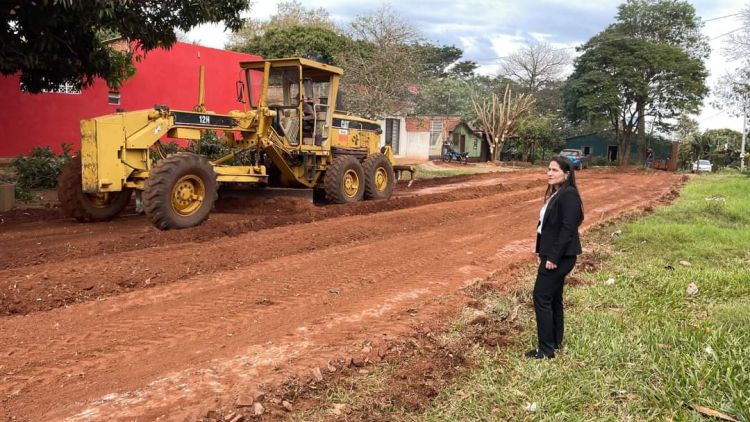 Tratamiento de proyectos y verificación de obras marcaron la agenda de la jefa comunal