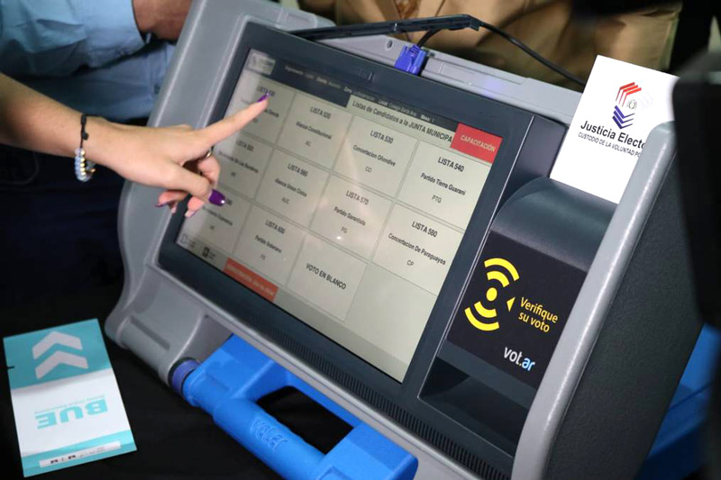 Inicia plan de capacitación sobre el voto electrónico en varios municipios