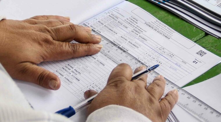 Más de 4 millones 700 mil ciudadanos integran el Padrón para las Elecciones Nacionales