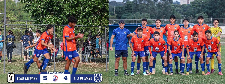 Formativa: Jornada cargada de goles en la Sub 16