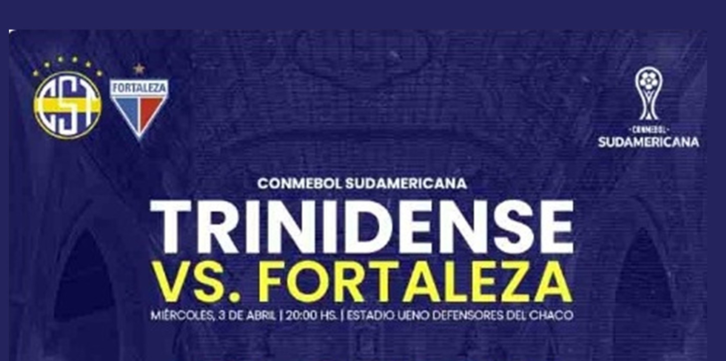 Por la Sudamericana Trinidense entra en acción ante Fortaleza