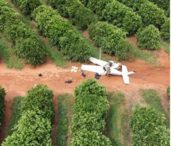  FAB intercepta avión con droga en Paraná que supuestamente salio de Paraguay