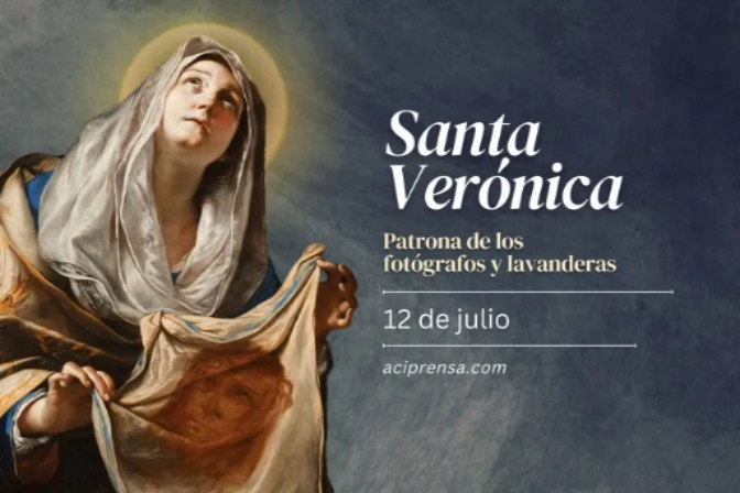 Hoy celebramos a Santa Verónica, la mujer en cuyo velo quedó grabado el rostro de Cristo