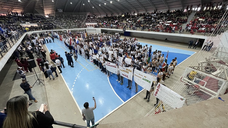 Acto Inaugural de los "JUEGOS ESCOLARES ESTUDIANTILES NACIONALES" 2024 