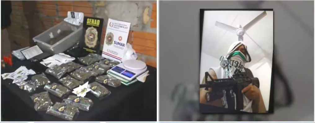 Estudiante brasileño vendía marihuana “vip” en Mariano