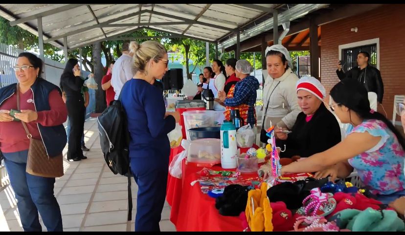 Hoy se llevó a cabo una emocionante feria organizada por el Ministerio de Desarrollo Social Tekoporã.