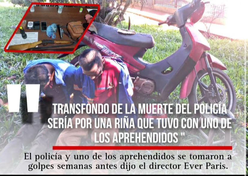 Tres fueron detenidos en el caso de la muerte del sub Oficial Superior Victor Hugo Paredes