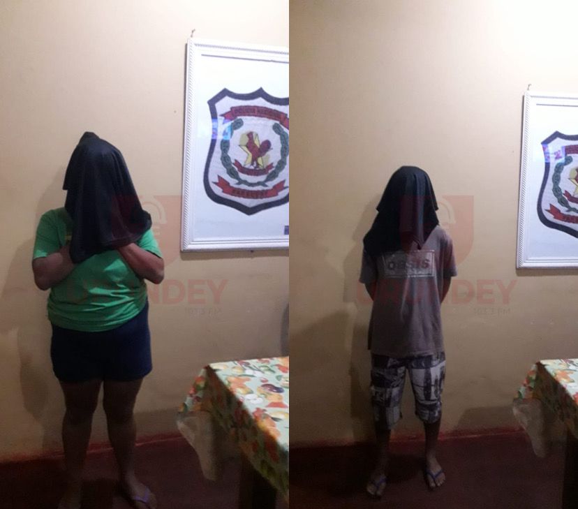 Pareja son aprehendidas por hurto domiciliario en Zanja Pytã