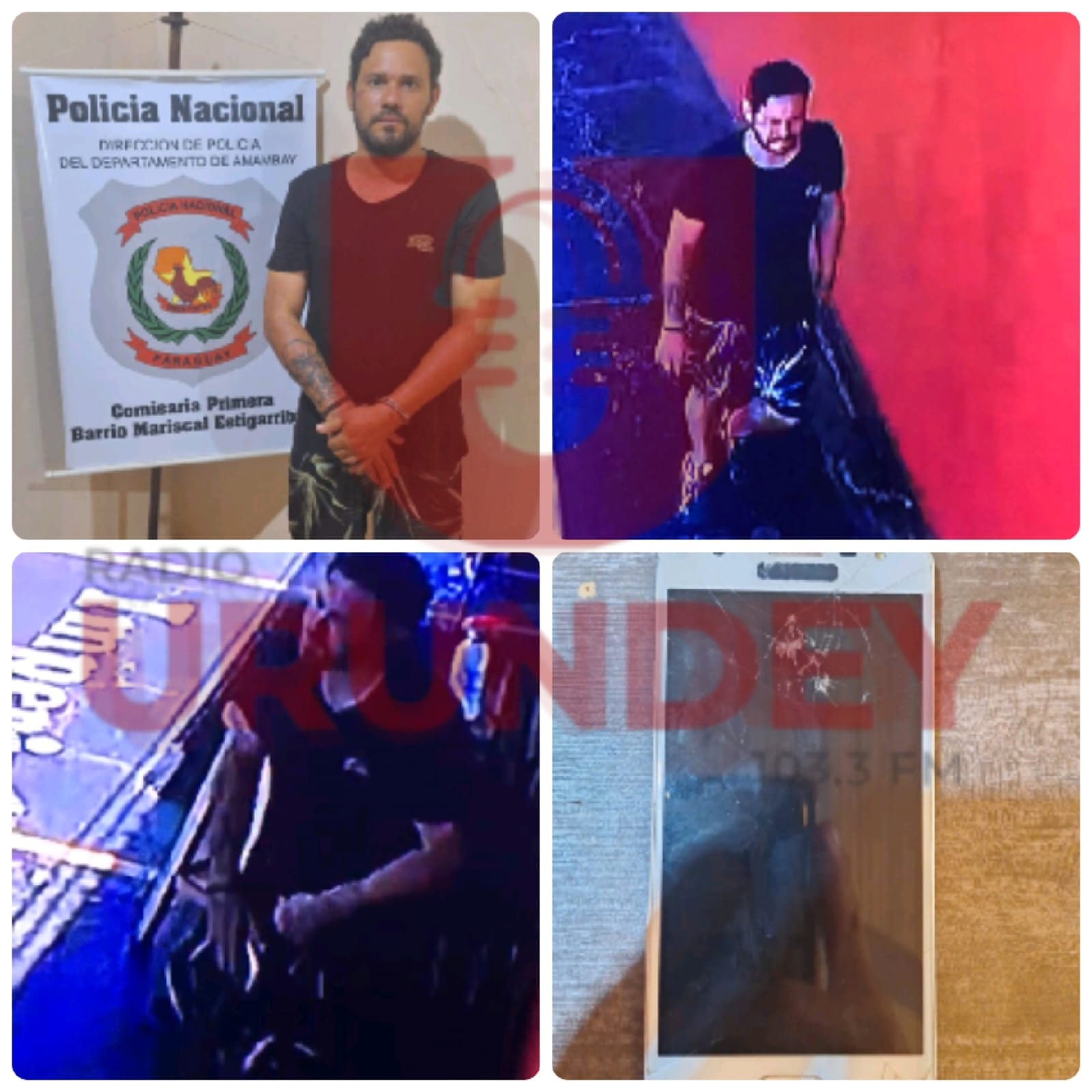 Hurto y Aprehensión de Persona en Flagrante
